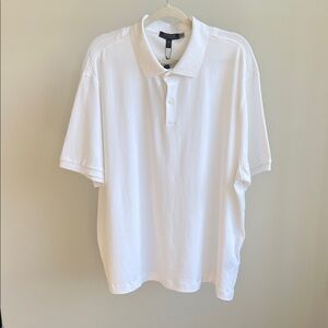 Banana Republic White Polo Shirt NWT